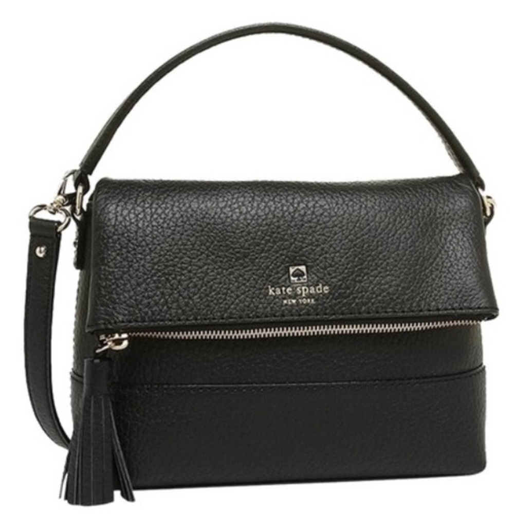 Kate Spade Pebble Leather Crossbody + card holder